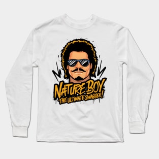 Urban Swagger The Nature Boy's Graffiti Glory! Long Sleeve T-Shirt